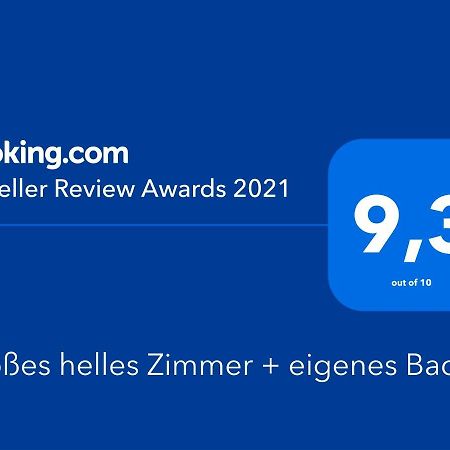 Grosses Helles Zimmer + Eigenes Bad Hamburg Eksteriør bilde