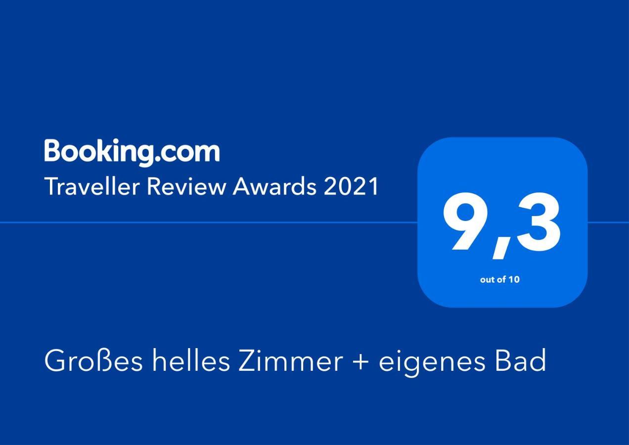 Grosses Helles Zimmer + Eigenes Bad Hamburg Eksteriør bilde